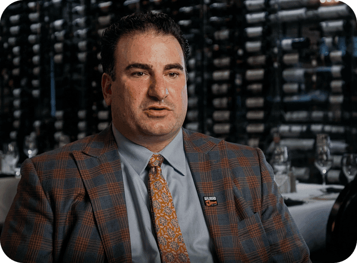 Dominic Vicari, Operating Partner of Joe Muer, in an interview