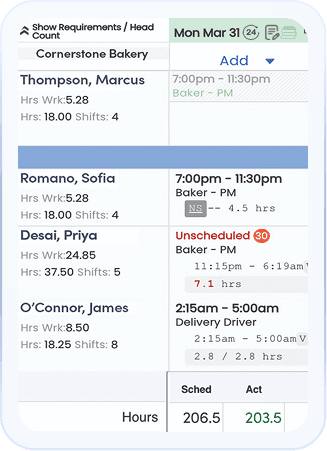 SpotOn Teamwork labor employee scheduling, tip management, and payroll prep solution