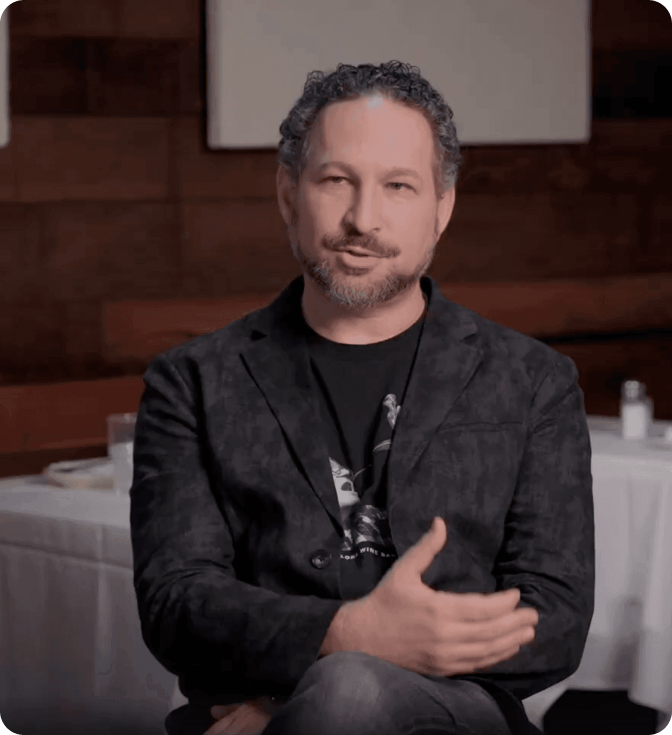 Adam Halberg, CEO of Barcelona Wine Bar, in an interview