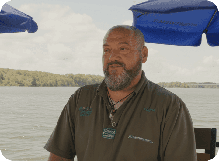 Mark "Vegas" Bergens, F&B Director of the Mudpuppy, in an interview