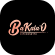 BaKala’O Kitchenette logo in rose gold on black background