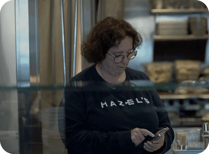Beth Hussey, co-owner of Hazel's, in an interview