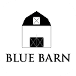 Blue Barn logo with barn icon and bold text