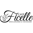 Café Ficelle logo with chef hat illustration and cursive lettering
