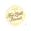 Callie’s Hot Little Biscuit logo in brown script on yellow circle