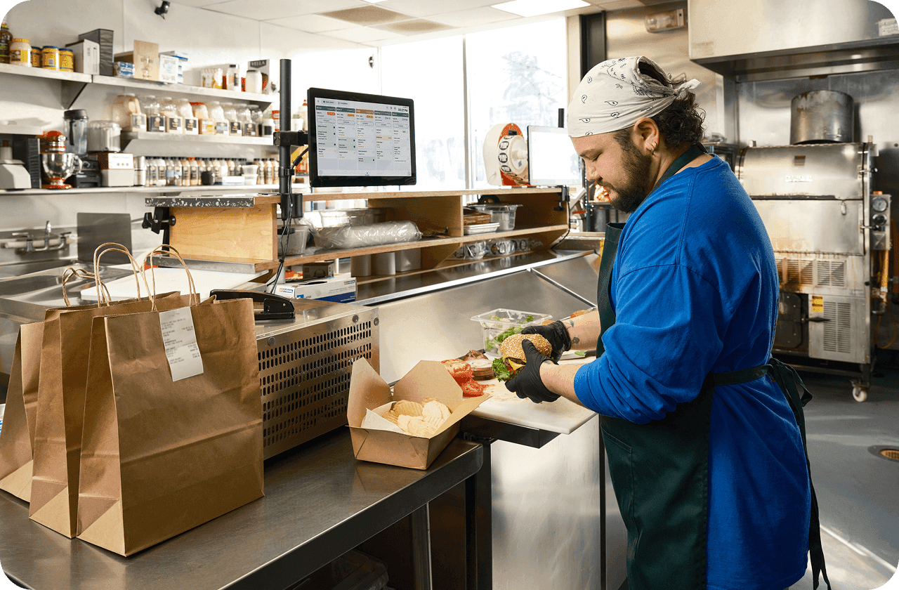 SpotOn POS dashboard showing integration setup for DoorDash