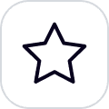 Waitlist icon with black outline