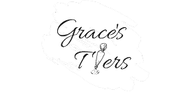 Graces Tiers Bakery logo in black and white