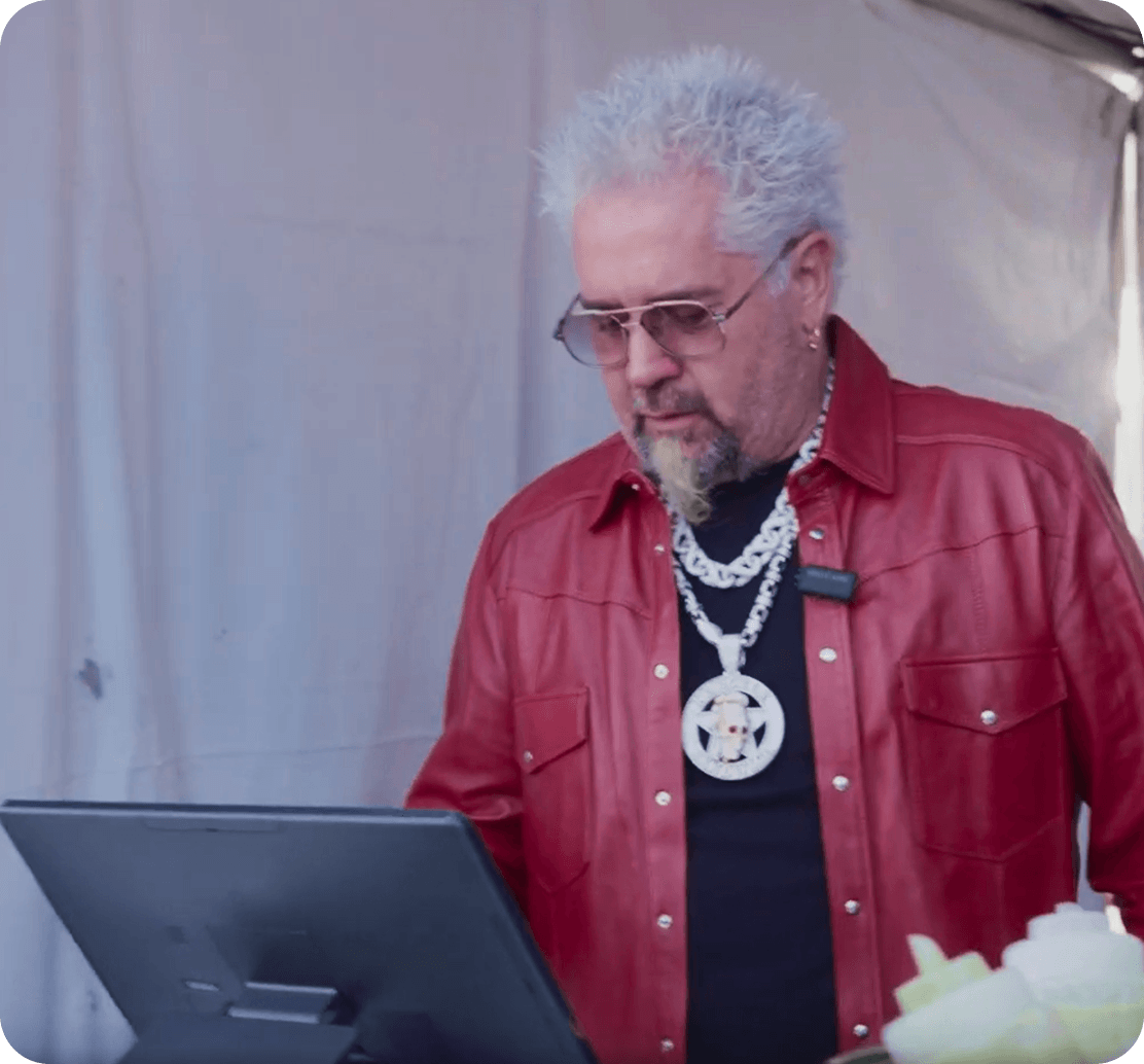 Guy Fieri, Celebrity chef and restaurateur of Guy’s Flavortown Tailgate, in an interview