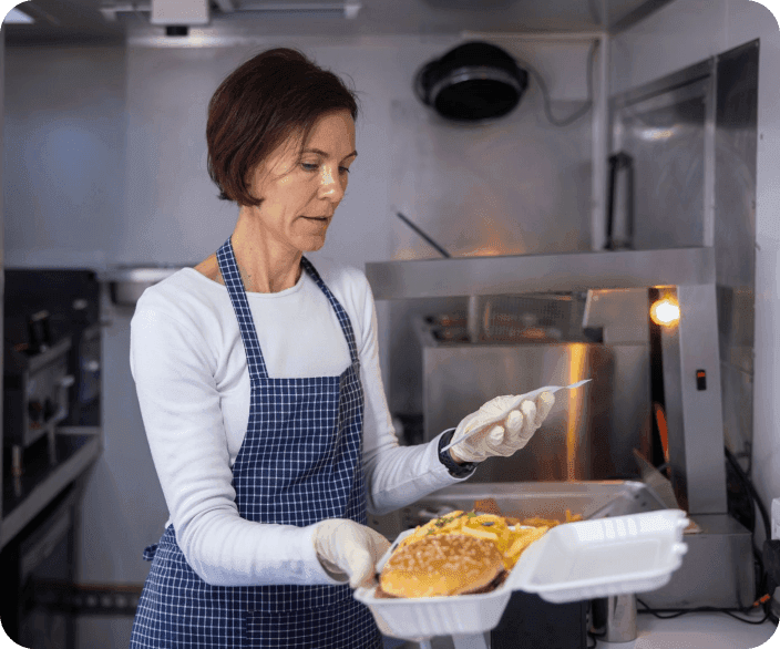 Increase sales with commission-free online ordering and Order with Google image