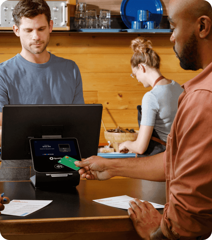 Image of SpotOn's hardware Easily grow membership