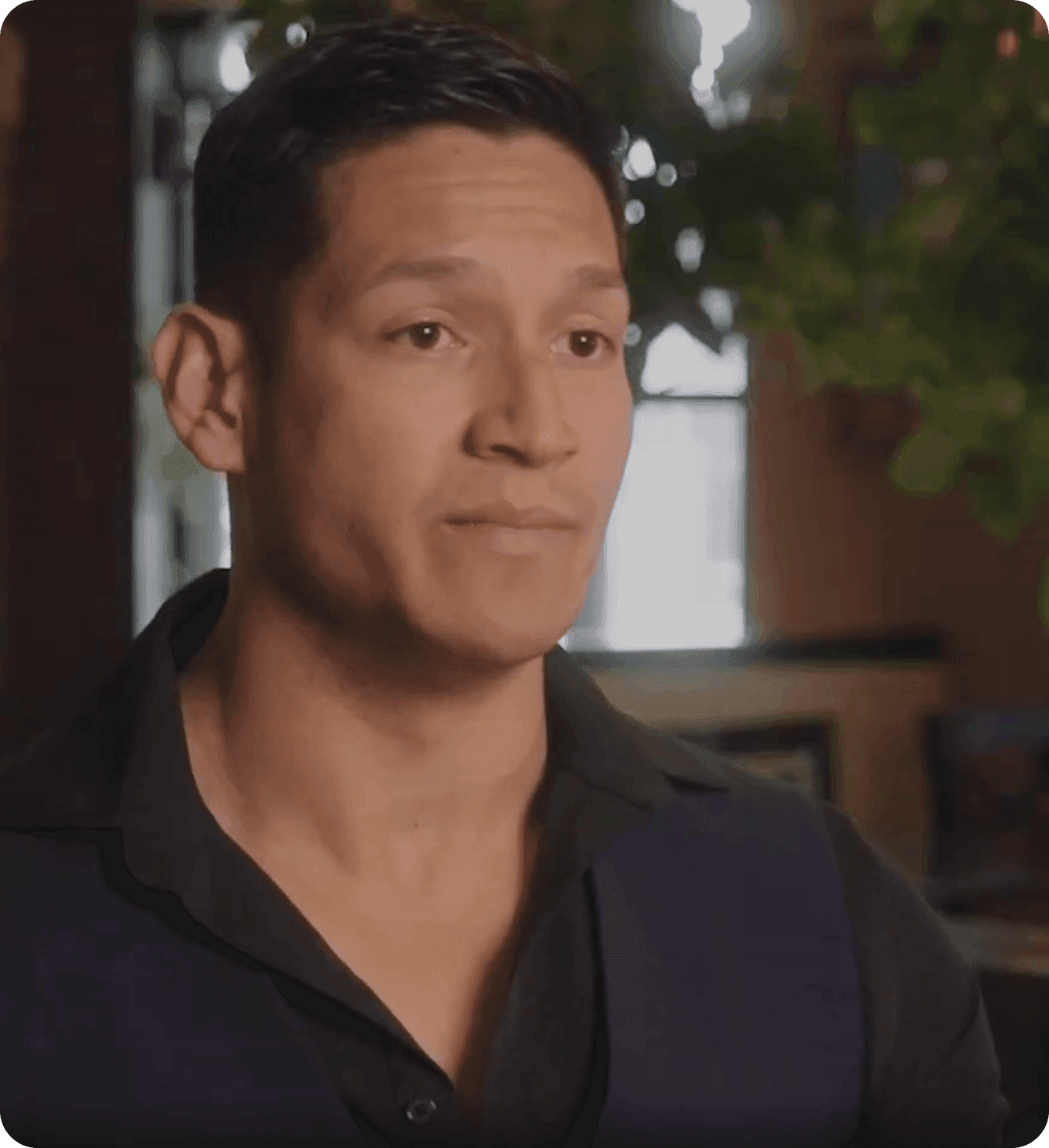 Jose Gurrola, presidente de Necio Mexican Kitchen, hablando en una entrevista