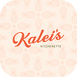 Kalei’s Kitchenette logo with pineapple background