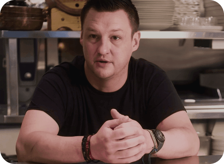 Karl Gorline, Chef and Owner at Avize, in an interview