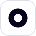 Loyalty rewards icon with black outline