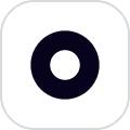Loyalty rewards icon with black outline
