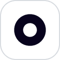 Loyalty icon with black outline