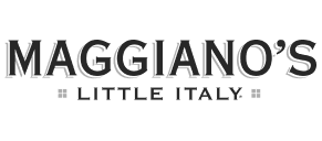 Maggiano's Little Italy logo with dimensional lettering