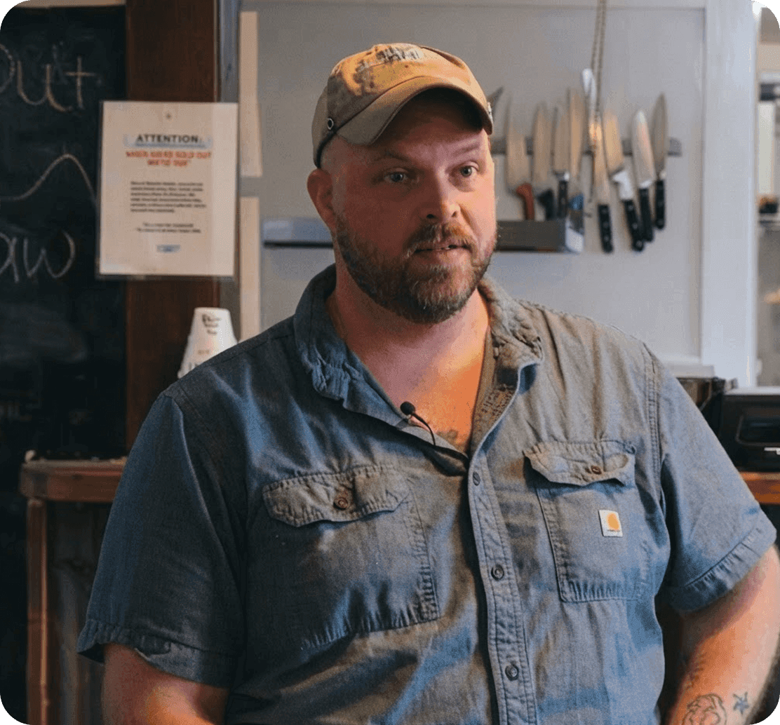 Mark Coxwell, Owner of Butcher Paper BBQ, in an interview