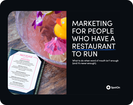 Marketing playbook thumbnail - Marketing for people who have a restaurant to run