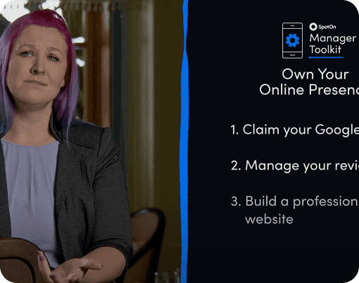 Hillary Homes talking about 4 ways restaurant can own their online presence