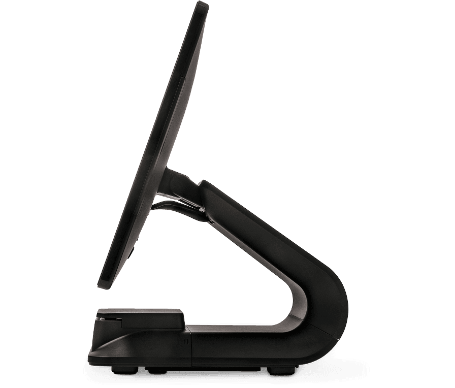 SpotOn Station 15 with an attached payment terminal