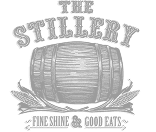 The Stillery logo featuring a barrel and vintage text