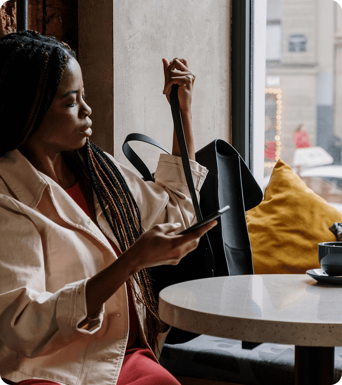A restaurant guest receives an email offer from a restaurant after booking a reservation
