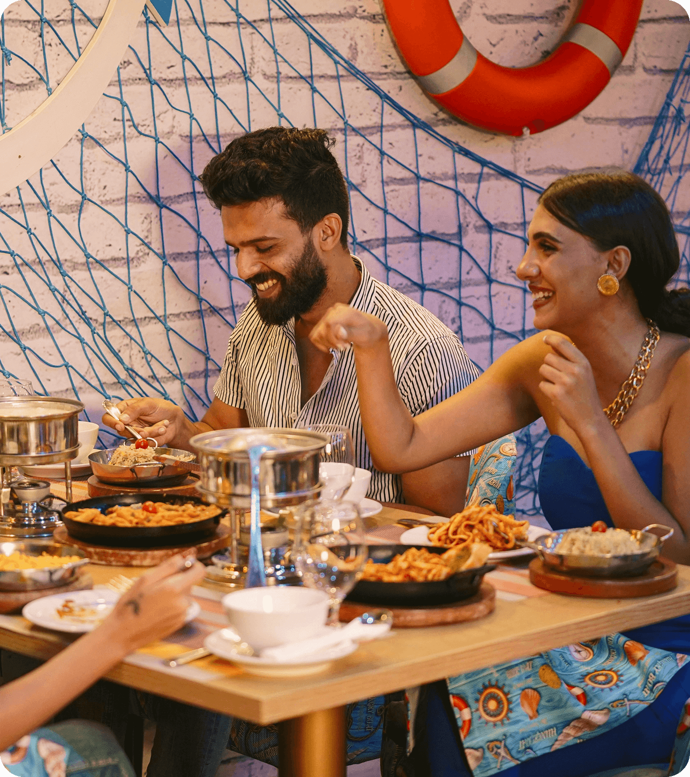 Booking a table from a restaurant’s website
