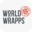 World Wraps logo with 30 year anniversary badge emblem