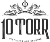 10 Torr Distilling And Brewing company logo - one of SpotOn's partners