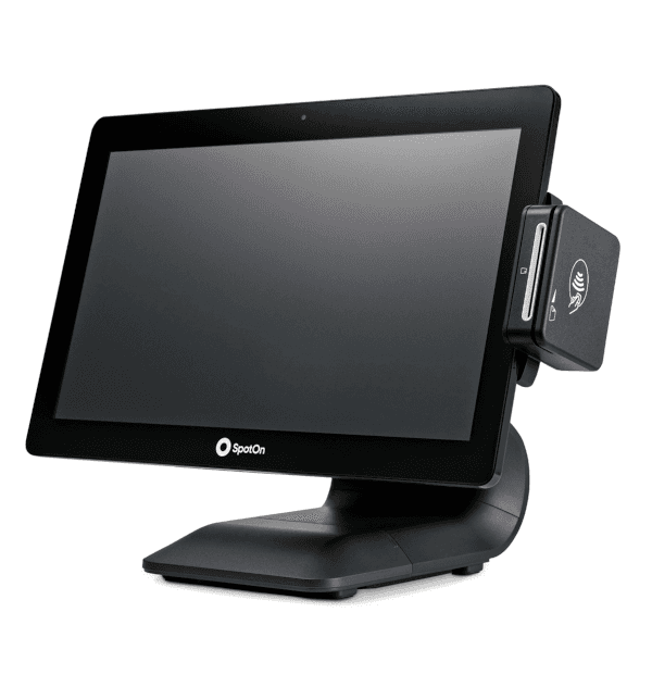 Pantalla SpotOn orientada al cliente