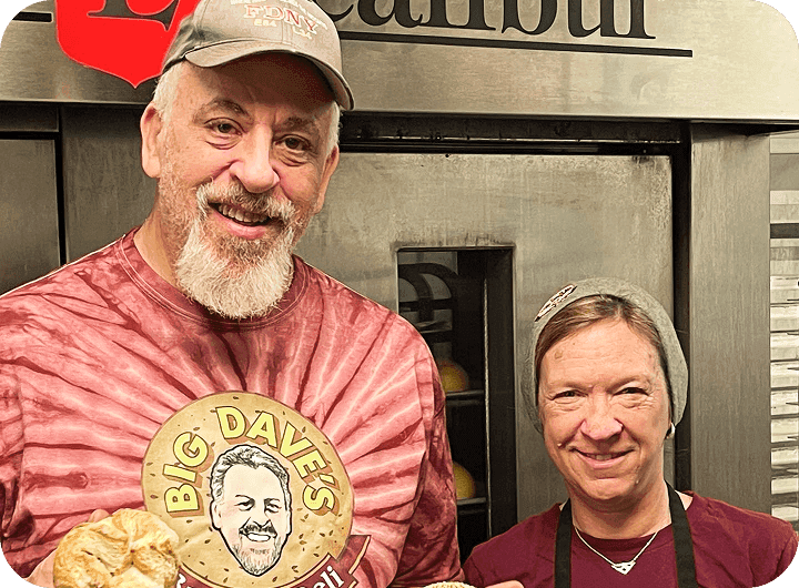 Dave Hausman, Owner of Big Dave’s Bagels & Deli, in an interview
