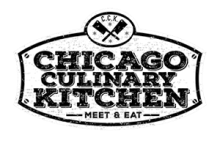 Black signature on transparent background "Chicago Culinary Kitchen"