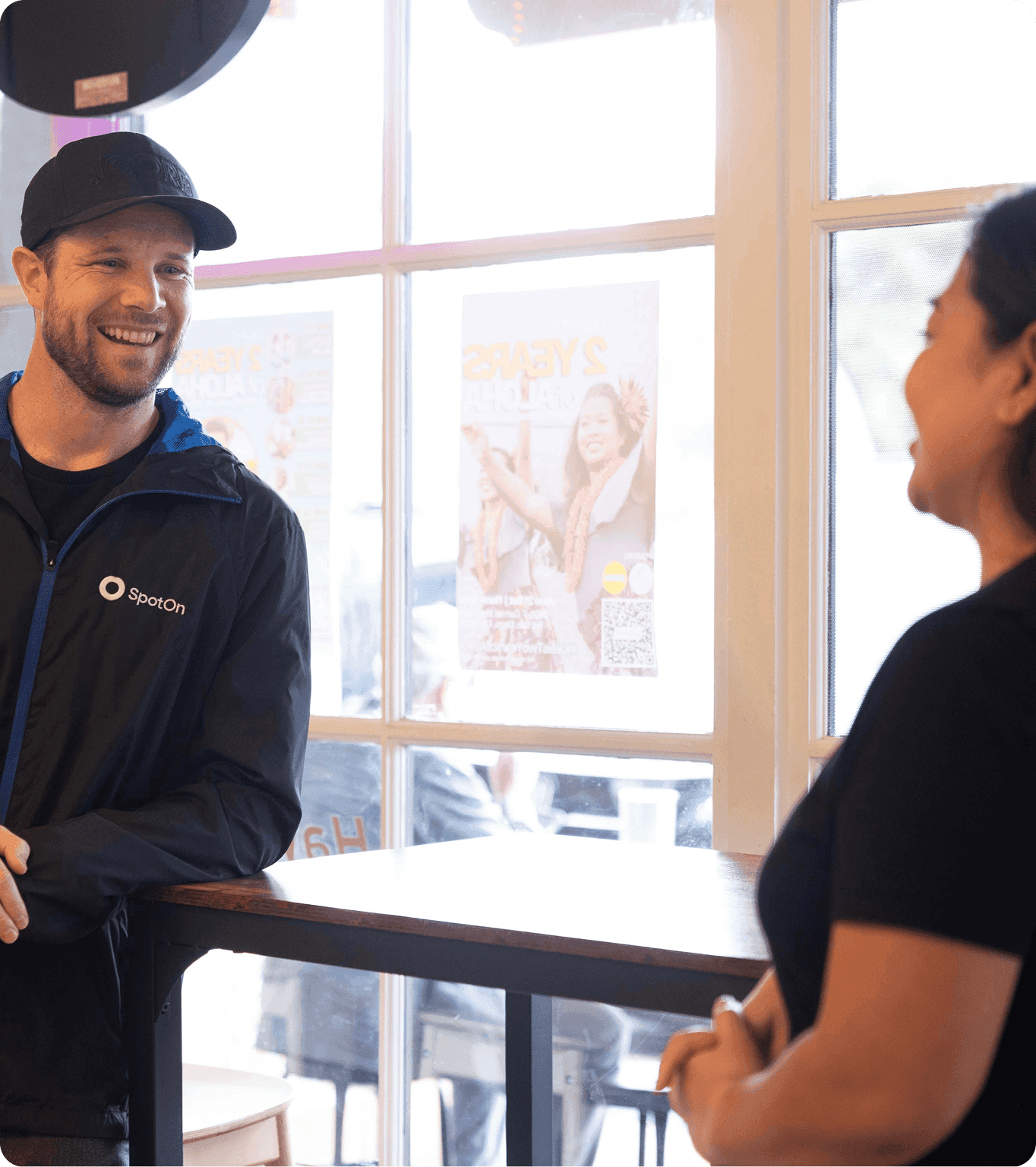 A POS dealer signs up for a new restaurant and earns a bonus