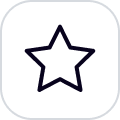 Experiences icon with black outline