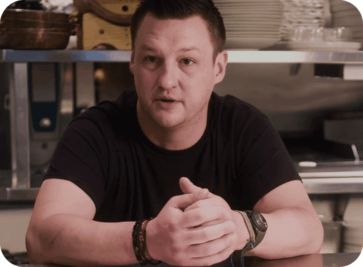 Karl Gorline, Chef and Owner at Avize, in an interview