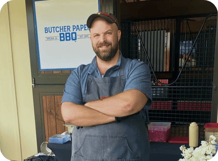 Mark Coxwell, owner of Butcher Paper BBQ, in an interview
