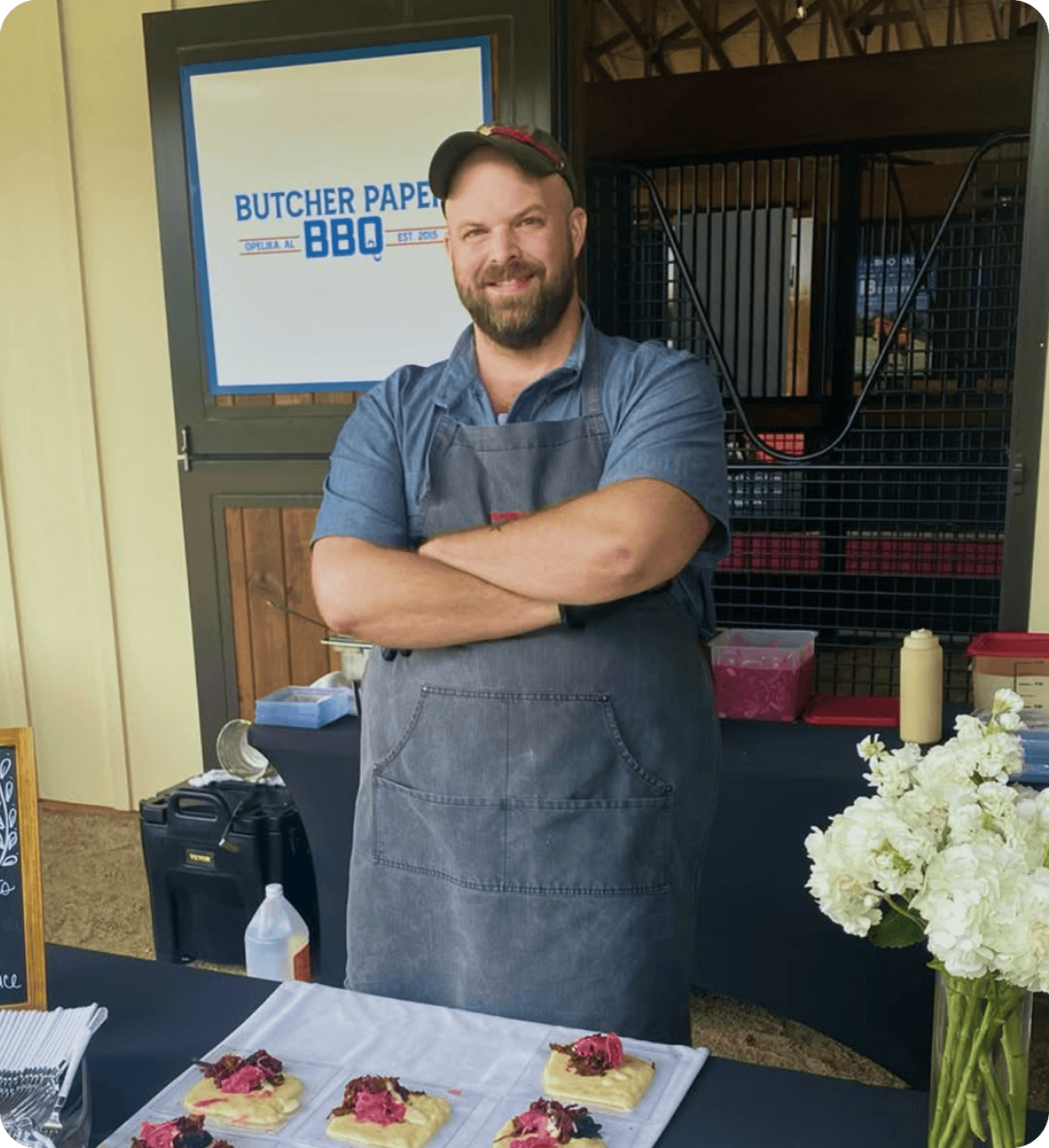 Mark Coxwell, owner of Butcher Paper BBQ, in an interview