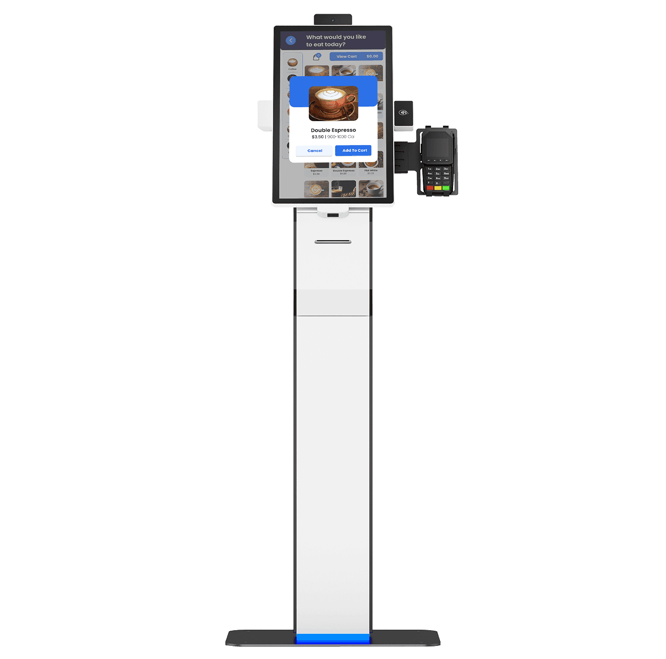 SpotOn self-service kiosk for restaurants