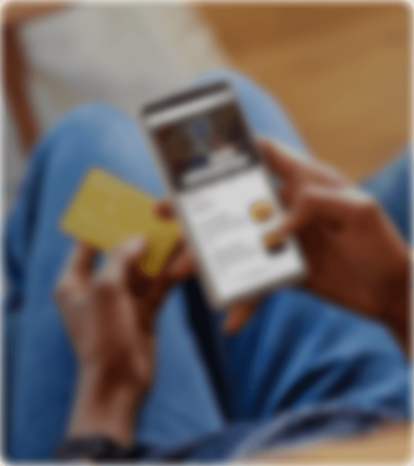 Select delivery address screen on the GoTo app