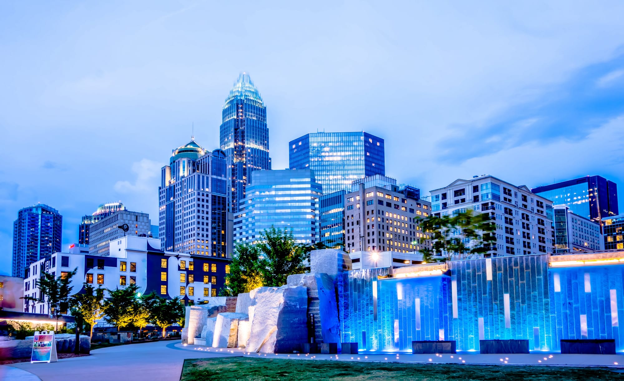 Charlotte cityscape