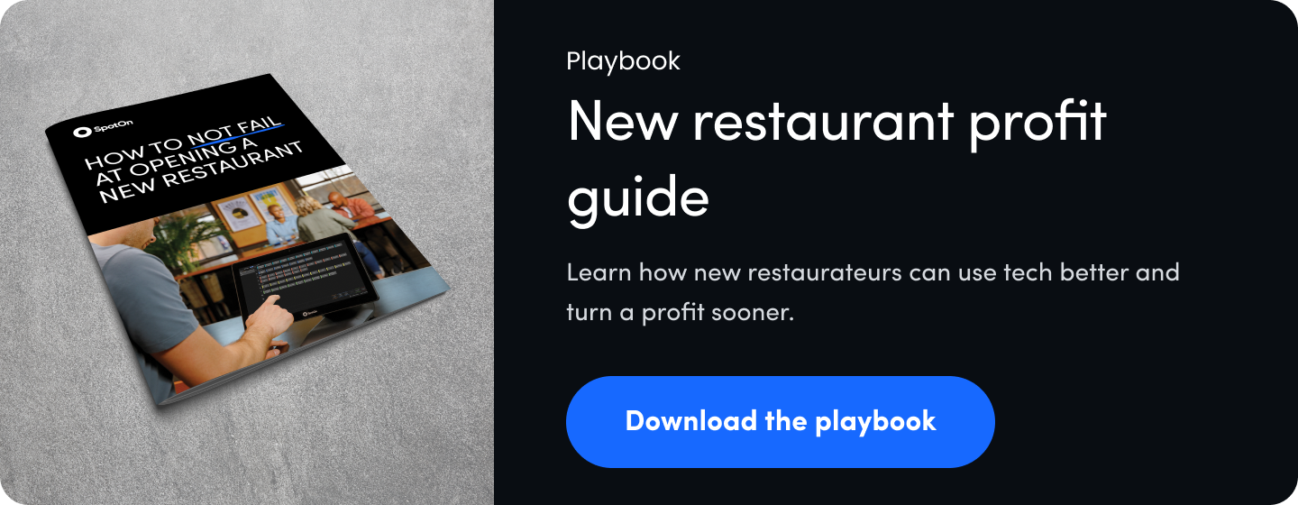New restaurant profit guide