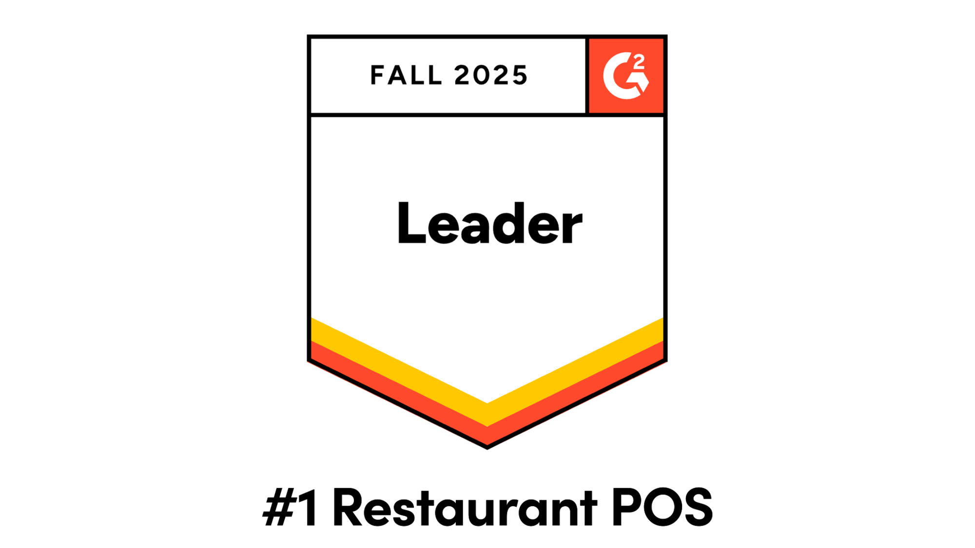 SpotOn recognized as #1 restaurant POS by G2, Fall 2025