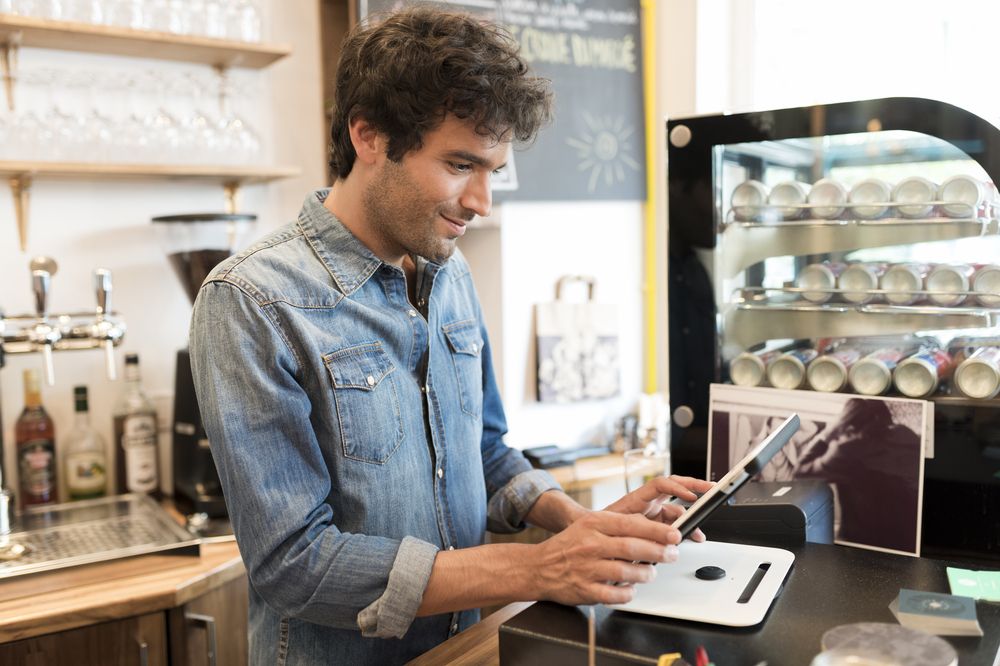 A restaurant owner reviews data on his POS system. 