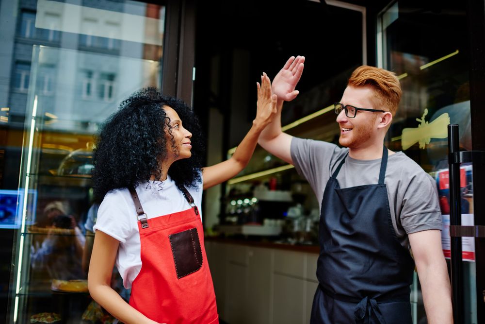 Restaurant teams forming partnerships with other businesses become pillars of their community.