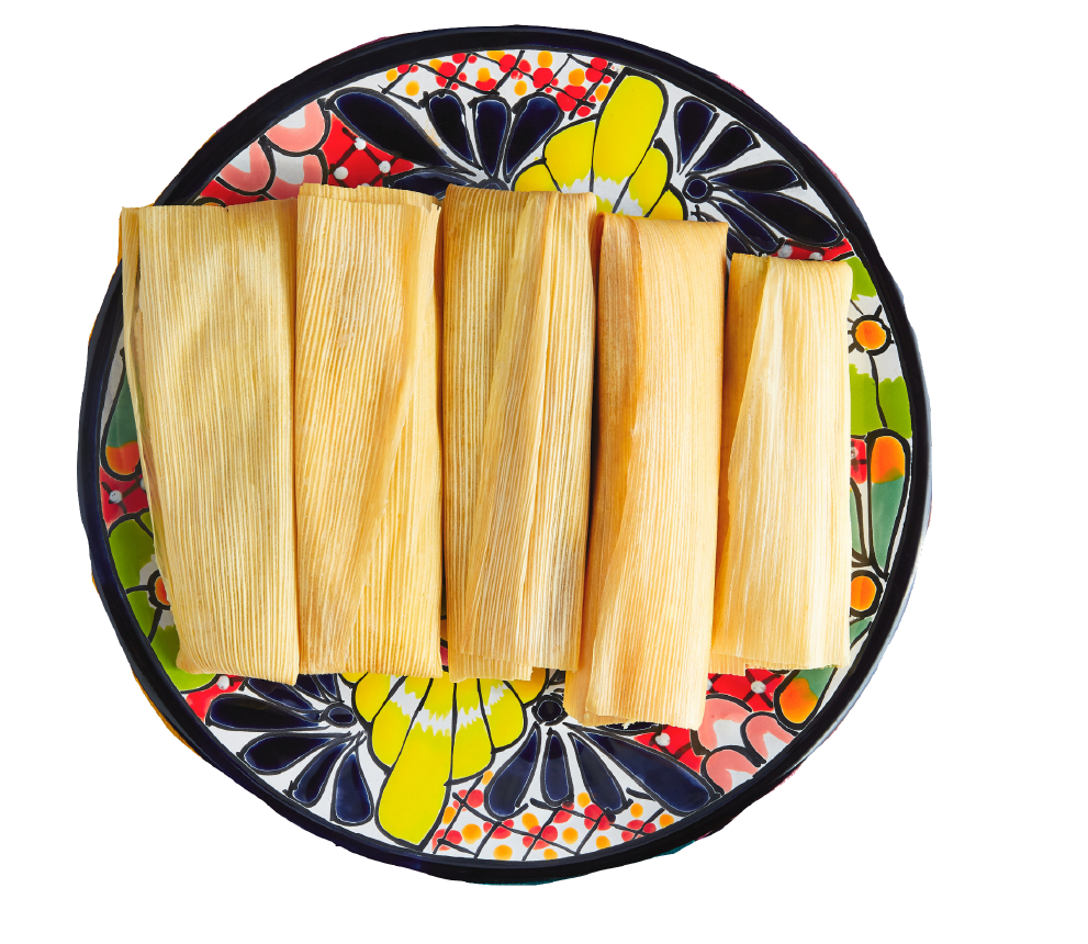 A plate full of tamales from Pedro's Tamales
