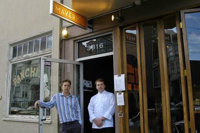 Chef-Owner Scott Youkilis at Maverick in San Francisco.