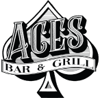Aces Bar and Grill with playing card ace symbol