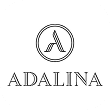 Adalina restaurant logo with gold letter A inside a circle